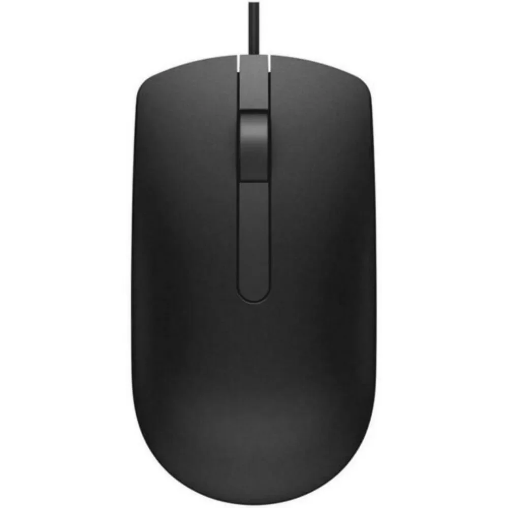 NEW Dell ORG4V6 Scroll Wheel USB 2 Button Standard Optical Mouse Black